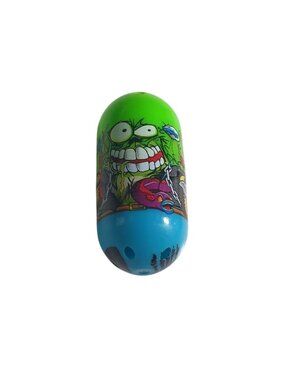 Mighty Beanz Davy Jones Bean 188 Moose 2010 Collectible Toy Capsule Green Blue